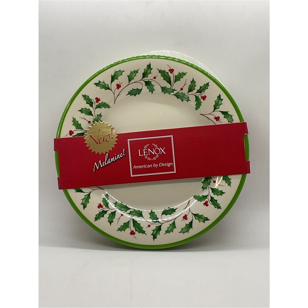 New Lenox Holiday Melamine Accent Plate Set